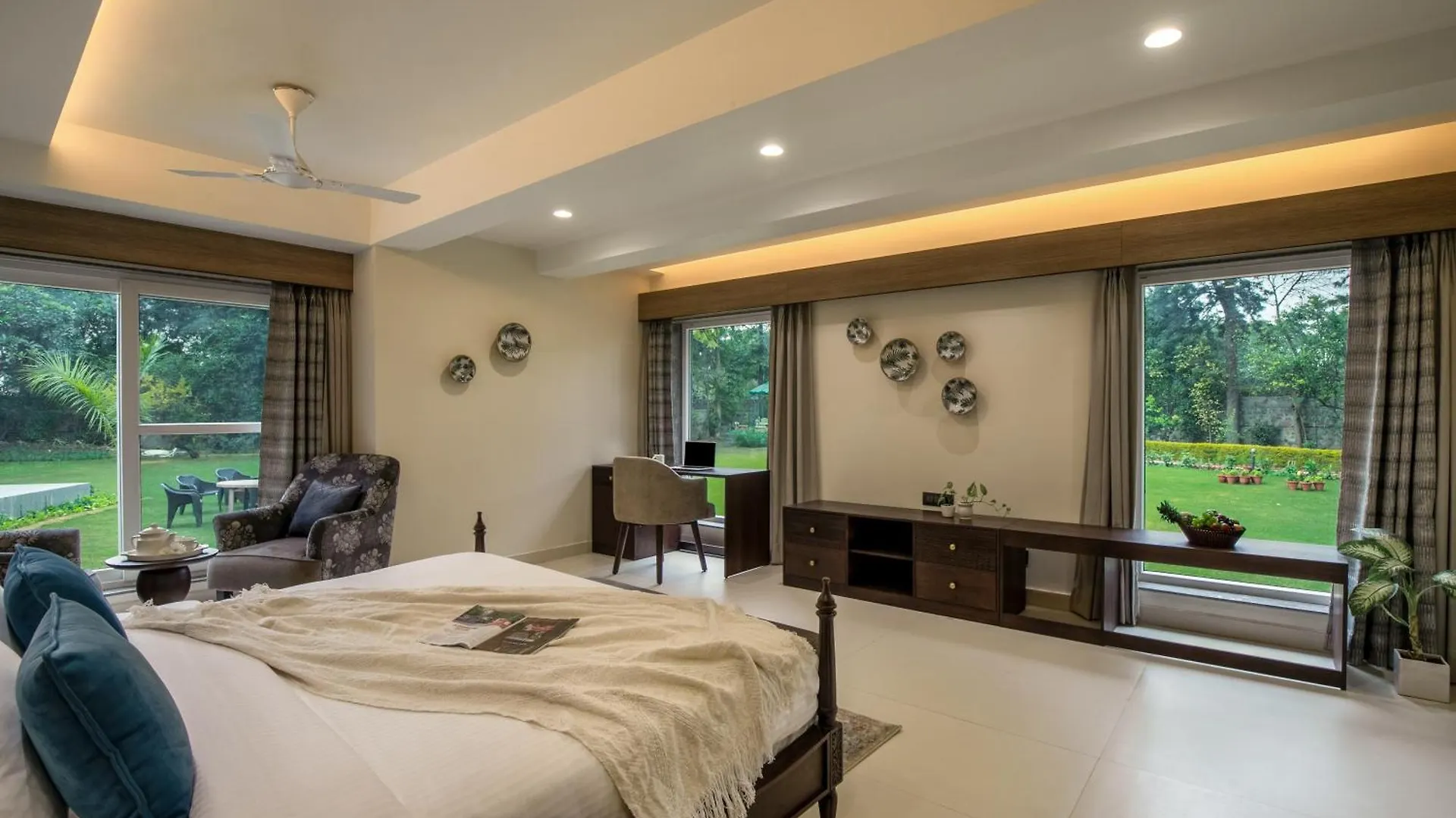 Villa Elivaas 6 Bhk Farmstay With Pvt Pool & Garden - Esh Gurgaon