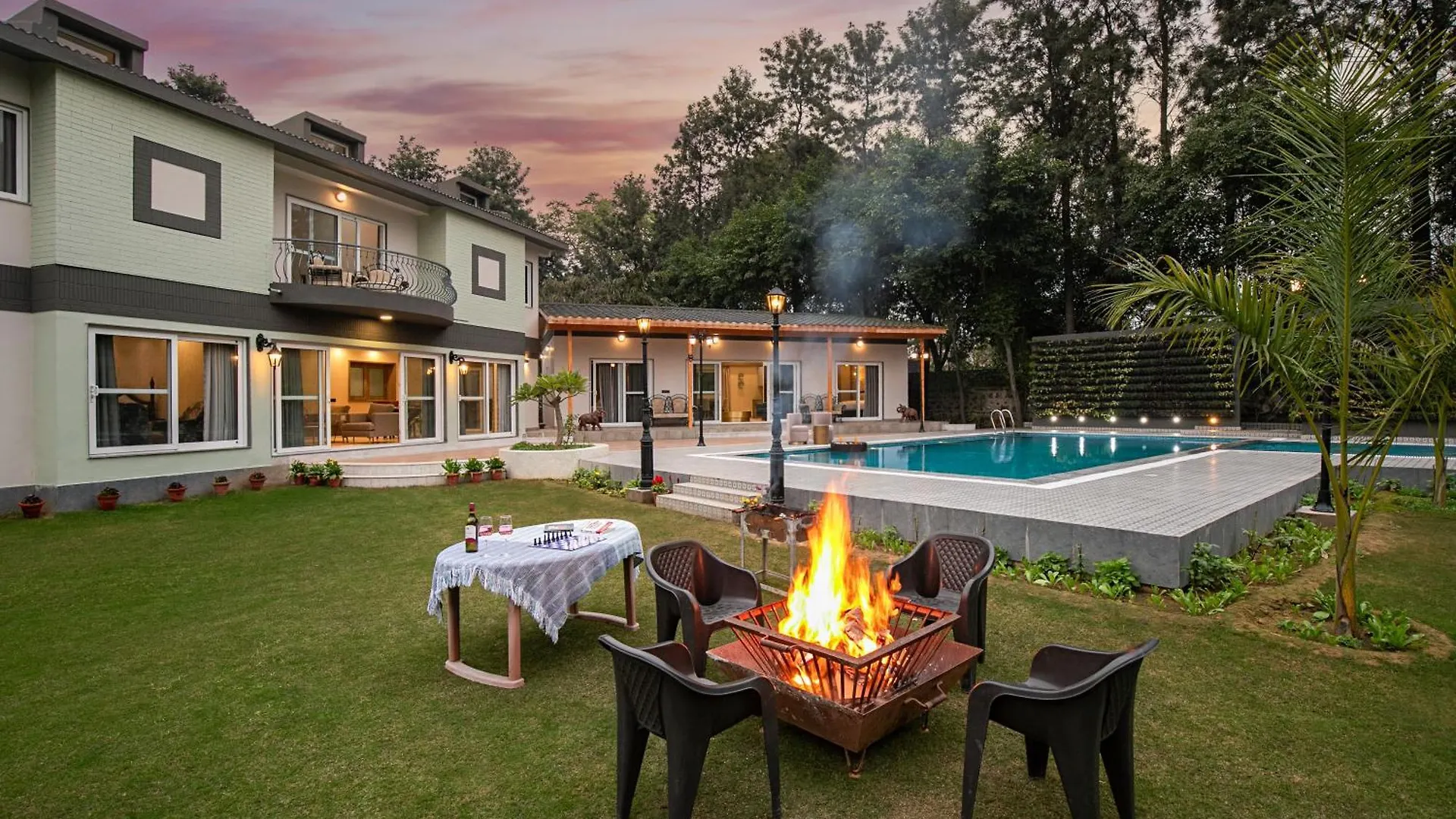 Βίλα Elivaas 6 Bhk Farmstay With Pvt Pool & Garden - Esh Γκουργκάον
